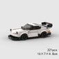 City Speed Racing Car Model Building Blocks DIY Bricks MOC Toy Classic Rally Sports Super Racer Vehicle Christmas gift technique