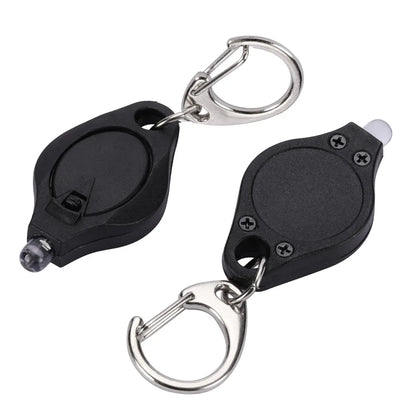 1/10/50/100pc/Mini LED Keychain light White Red Yellow Green Blue Purple light flashlight Portable Emergency Lighting Torch lamp