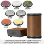 Rolling Knife Sharpener Double Sided Diamond Sharpening Stone 15/20° Degree Magnetic Angle Roller Sharpening for Kitchen Knives