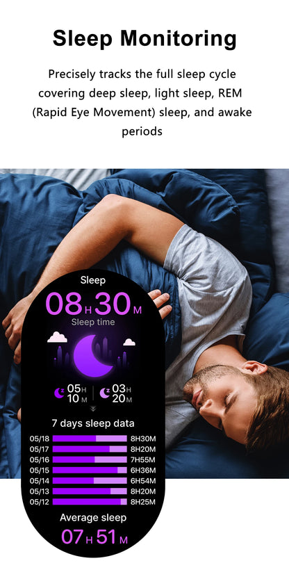 LIGE Nowy wojskowy do T-Rex 3 Ultra Smart Watch Bateria 1000 mAh Wodoodporny IP68 Kompas Latarka Sportowy monitor Smartwatch Mężczyźni