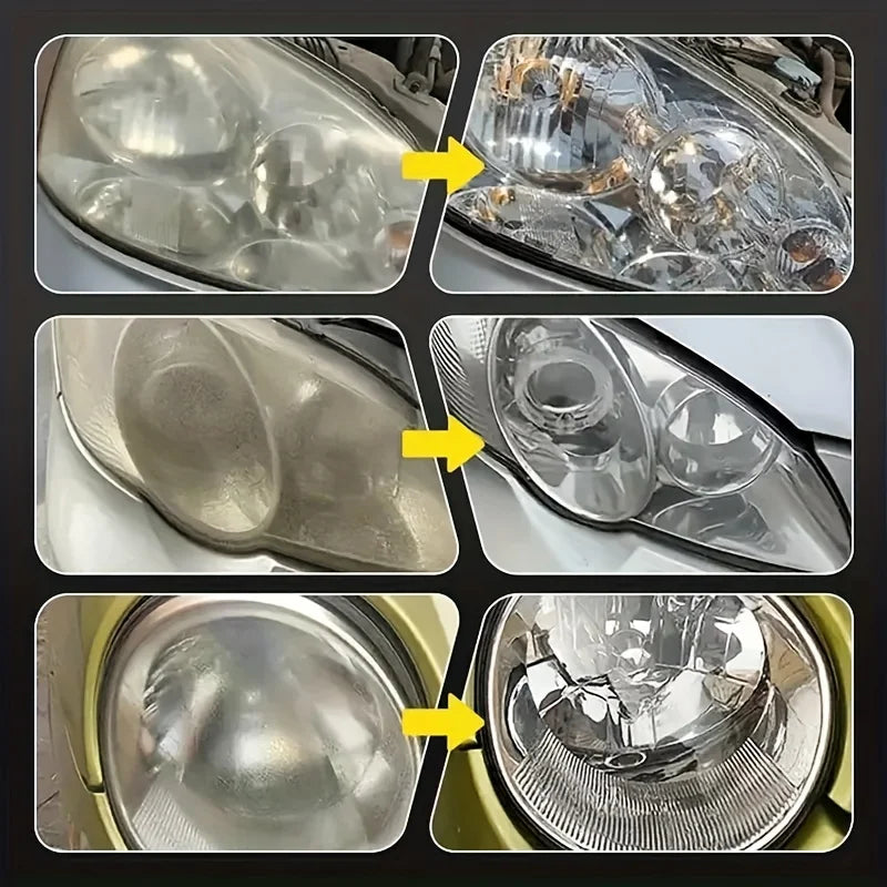 Zestawy do renowacji reflektorów samochodowych, zestawy do naprawy lamp, pasta polerska do lamp, środki do odnawiania lakieru samochodowego