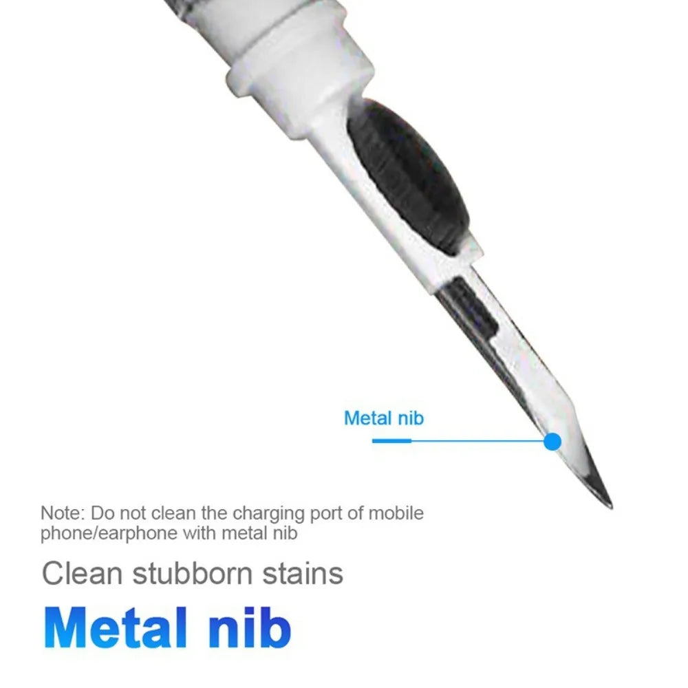 Zestaw czyszczący 3 w 1 do słuchawek Airpods Pro 1 2 3, szczotka do czyszczenia, obudowa słuchawek, klawiatura, telefon, narzędzia do czyszczenia