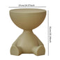 Creative Side End Table Flat Head Bedside Table Household Sofa Side Rack Bedroom Balcony Movable Mini Table Small Apartment Tea