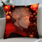 J-Jujutsu Kaisen Ryomen SukunaS Pillow Case Short Plush Pillow Covers Sofa Decor Gift Home Double-sided Printing Cushion Cover