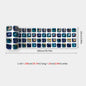 10x200cm Baseboard Sticker Moroccan Mosaic Tile Style Wall Border Sticker DIY Kitchen Bathroom Decoration Waistline Wall Sticker