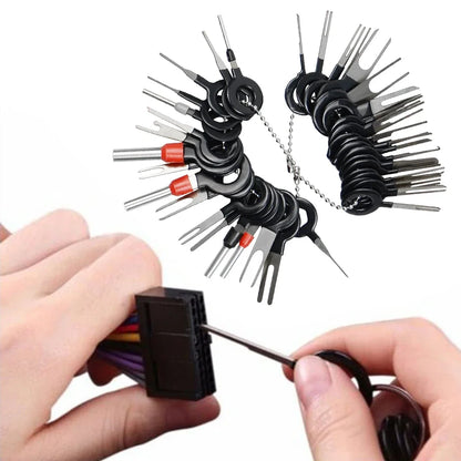 Automotive Terminal Removal Tool Electrical Wiring Crimp Connector Puller Release Pin Extractor Kit for Car Plug Repair Tools