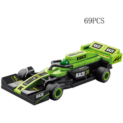 City Speed Racing MOC Car Sports Building Blocks Bricks Classic Rally sport Super Racer Vehicles Christmas gift Technical toys