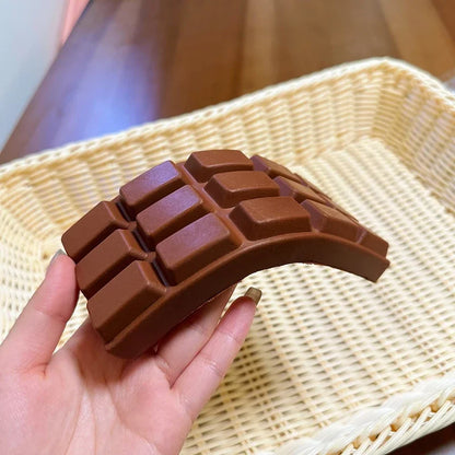 1/3PCS Simulated Chocolate Squishy Squeeze Toy PU Soft Slow Rebound Fidget Toys Stress Relief Sensory Squeeze Toys@