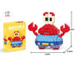 SpongeBob SquarePants Toy Sanrio Kuromi Building Blocks Patrick Star Figure Hello Kitty Cartoon Character Toy For Children Gifts