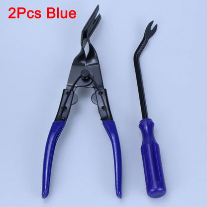 Clip Pliers Set Fastener Remover Auto Upholstery Combo Repair Kit for Car Car Panel Dashboard Pry Tool Kit