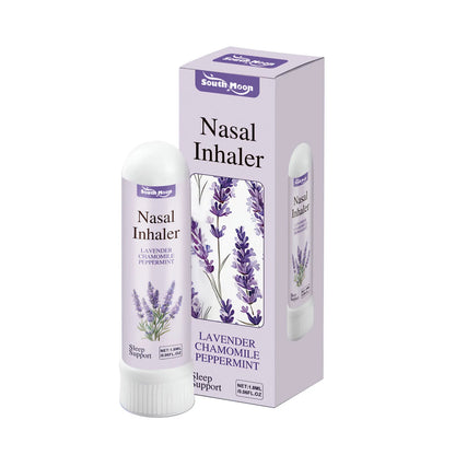 Lavender Chamomile Peppermint Nasal Inhaler Refreshing Breathing Support Sleep Aid Focus Boost Portable Daily Use