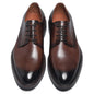Men's Genuine Cowhide Leather Oxford Shoes Derby Dress Shoes for Business And Wedding