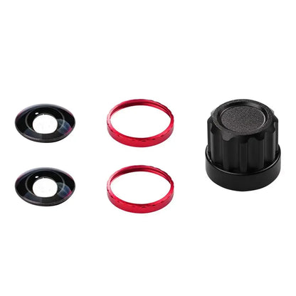 1/2pcs Camera Lens Glass For Insta360 X5 Detachable Lens Kit Replacement Parts For Insta360 X5 Accessories M3x9
