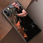 Mobile Phone Case For iPhone 14 15 11 12 13 16 Pro Max 16 Plus XS Black Soft Cover Coque Arnold Schwarzenegger Commando 1985