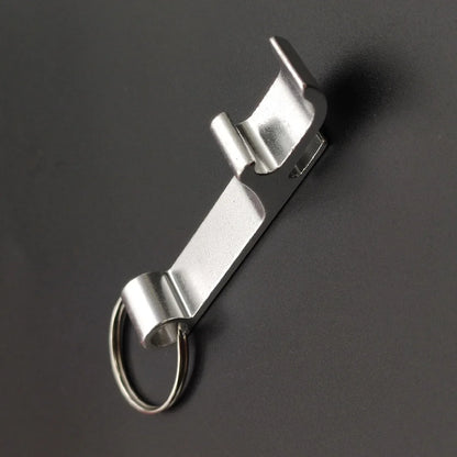 1PC Custom LOGO Name Bottle Opener Beer Keychain Keyring Multifunctional Laser Carving Key Ring Chain Bar AD Multi Color Gift