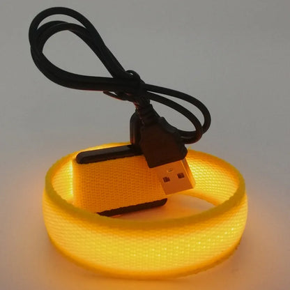 Ddjoy Led Bracelet Concert Party Bar Bracelet Velcro Led Luminous Sports Wrist Strap Party Supplies