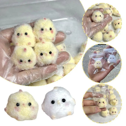 Handmade Chick Toys Squishy Cute Chick Squeeze Stress Relief Toy  Cartoon Slow Rebound Decompression Fidget Gifts