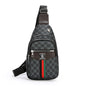 2025Men's Casual Messenger Bag Multi-Pocket Crossbody Shoulder Bag Lightweight Chest Bag with Port & Earphone Hole