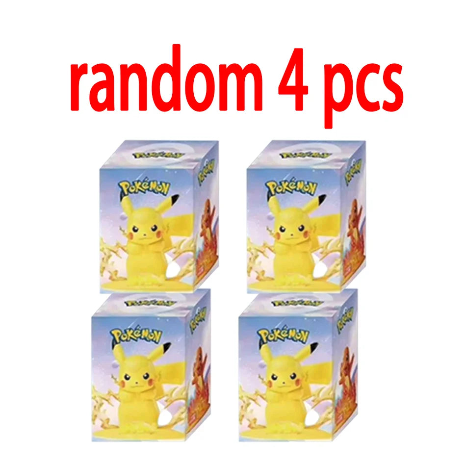 12 Pokémon Action Dolls Pikachu Blind Box Anime Models Desktop Decorations Pokémon Toys Children's Birthday Gifts