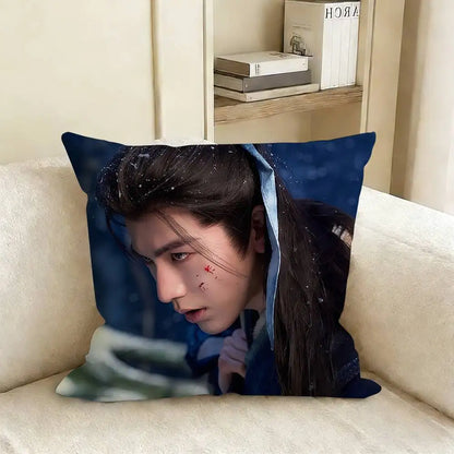 The TV series Pursuit of Jade X-Xie Zheng Z-Zhang Linghe Pillow Case Living Room Sofa Cushion Cover