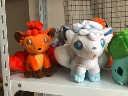 Pokemon Chikorita Cyndaquil Totodile Plush Pikachu Charmander Bulbasaur Peluche Charizard Gengar Eevee Family Stuffed Doll Gift