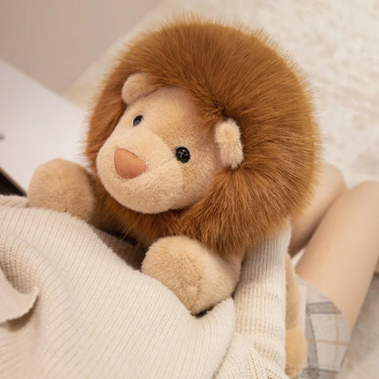 30/40/55cm Soft Kawaii Lion Plush Toys Stuffed Animals Cartoon Cute Lion Dolls Toys for Kids Room Decor Boys Birthday Gifts