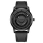 FOXBOX Watch Planet Design Fashion Floating Magnetic Pointer Free Ball Bearing Creative Simple Waterproof Quartz Watch for Men