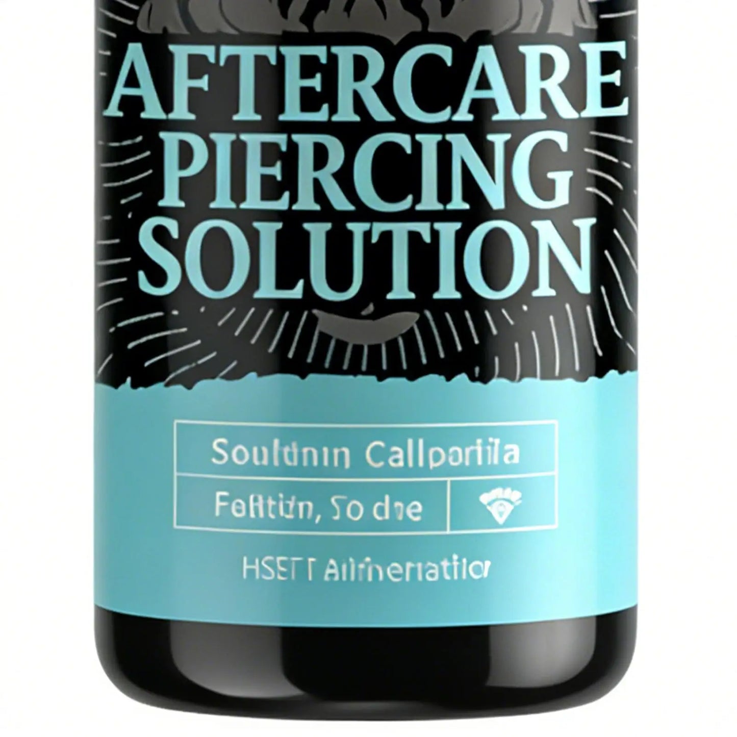 1pc After Care Piercing Solution 50ml Gentle Safe Mist Piercing Spray Aftercare For Adults Men Women Friends Daily Home Indoor