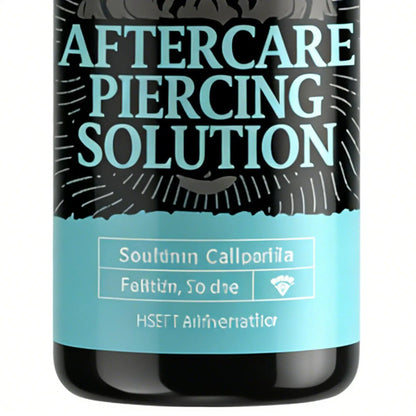 1pc After Care Piercing Solution 50ml Gentle Safe Mist Piercing Spray Aftercare For Adults Men Women Friends Daily Home Indoor