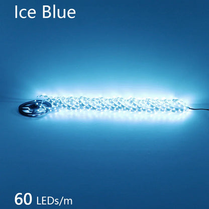 12V 24V LED Strip 2835 120LEDs/m Home Lamp Strip Pink Red Ice Blue Green Golden Yellow Orange Flexible Waterproof Soft Lamp Bar