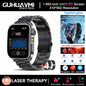 2026 New Non-Invasive Laser Treatment Three High Smart Watch  ECG+PPG Blood Fat Uric Acid Health Diagnosis Smart Watches For Man