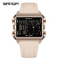 SANDA 6273 Fashion Electronic Watches for Man Luminous Calendar Waterproof Clock Outdoor Sports Casual Ladies Digital Wristwatch