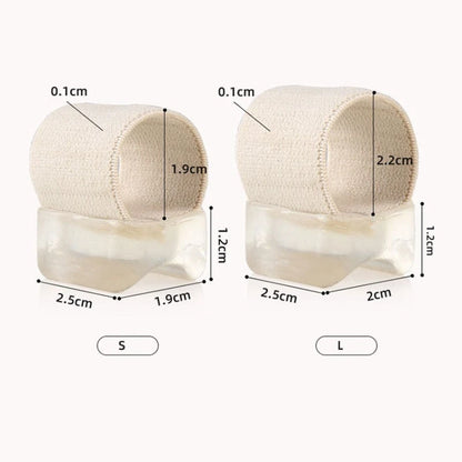 2PCS Big Bone Thumb Toe Separator Bunion Splint Straightener Corrector Foot Care Tools Hallux Valgus Protector Orthotics 1 Pair