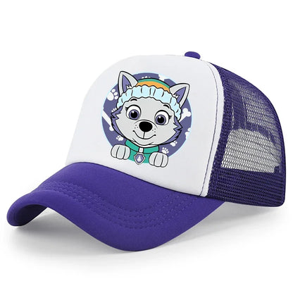 Paw Patrol Child Baseball Caps Cartoon Printed Hat Boys Girls Summer Outdoor Sun Hat Adjustable Peaked Cap Kids Birthday Gifts