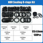 O Ring NBR Seal Washer Plumbing Gasket Thickness 1/1.5/2.0/2.4/3.1/4.0 Nitrile Butadiene Rubber Spacer Oil Resistance Oring Kit