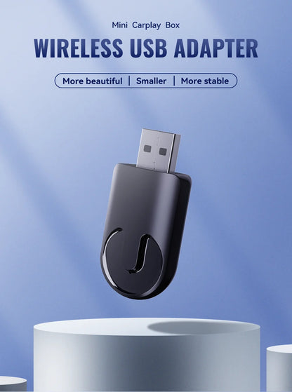 XUDA 2in1 Wired To Wireless CarPlay Adapter Android Auto Dongle Smart AI Box High Quality Car Accessories Intelligent System