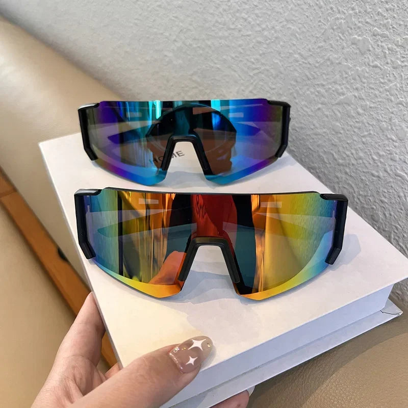 1/2pcs Anti-UV Cycling Sunglasses UV400 Unisex Sandproof Eye Protector Sun Glasses Outdoor Sports Goggle Protection Eyeglass