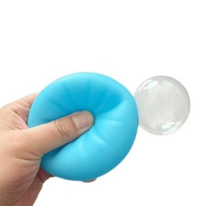 Trending blowing bubbles Toy, Soft Jelly Squeeze Stress Relief Fidget Toy, Relieve stress Sensory Need for Adults & Gift
