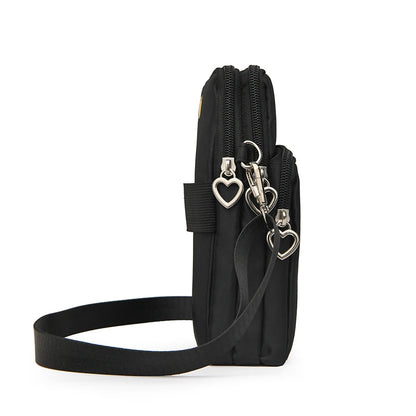 New Korean-style mobile phone bag, crossbody bag, mobile phone pouch, crossbody purse, vertical style small bag