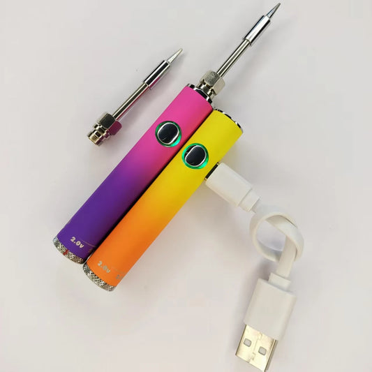 1pcs  650mah Twist Battery, 510 Thread Rod Adjustable Voltage, Electric Soldering Iron Pen Solder Repair Tools