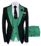 high-quality wedding art ，dress suit for men，3 pieces Blazer Vest And Pants set，performance, Emcee，Groomsmen