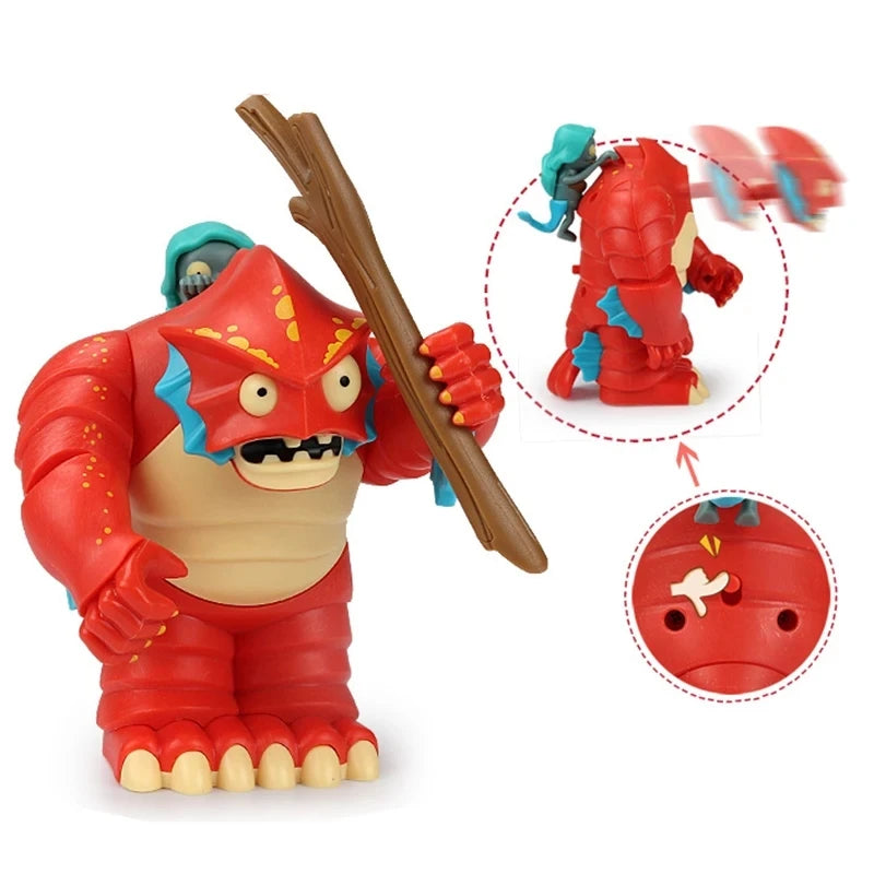 New Large Plants vs Zombies Figures Dr. Zomboss Peashooter Gargantuar Potato Mine Chomper Conehead For Kids Chrismas Toy Gifts