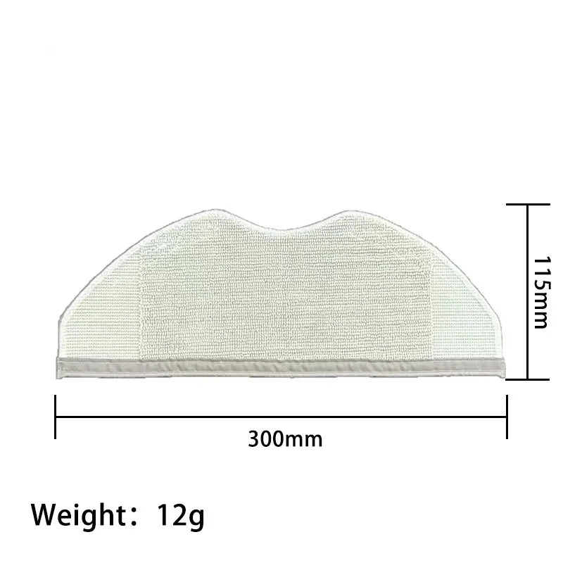 For Xiaomi Robot Vacuum H40 / OV51 Accessories Main Side Brush Mop Cloth HEPA Filter Dust Bag Replacement Spare Parts