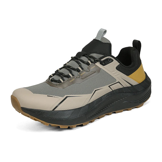 Men's Summer Breathable Non-slip Athletic Shoes, Cushioning Casual Footwear for Running, Travel, Outdoor Hiking and Mountaineeri