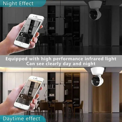 3MP WiFi Camera Home PTZ IP Camera Color Night Audio Wireless Surveillance Camera Auto Home Tracking Security CCTV Camera