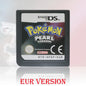 NOE/ESP/ITA/FRA/USA/EUR/AUS Version Pokemon HeartGold SoulSilver Platinum Diamond PearlVideo Game Card For DS 2DS 3DS Console