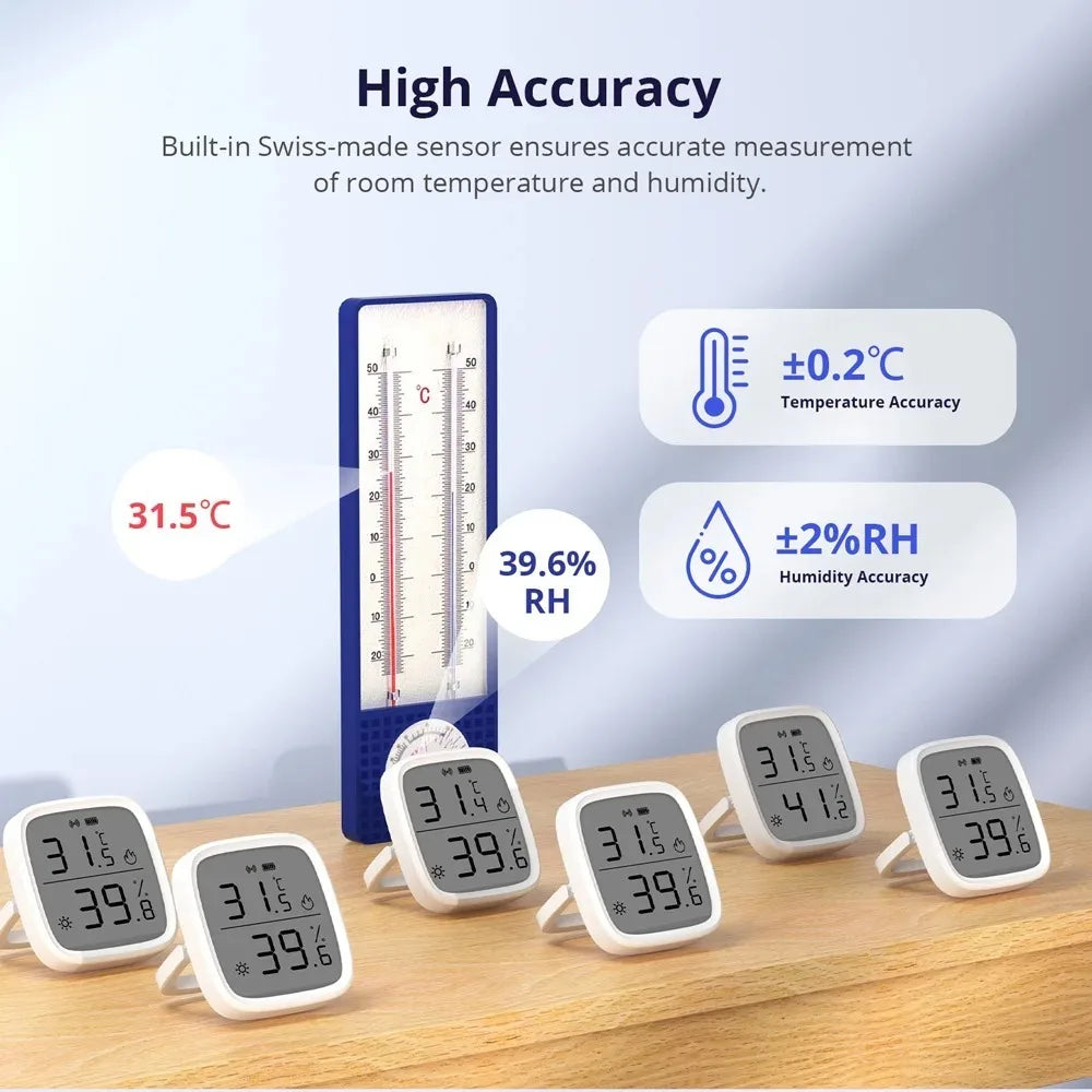 SONOFF SNZB-02D Zigbee Temperature Humidity Sensor SNZB 02D ZigBee Standard Compatible Smart Scene with ZBBrige-P Alexa