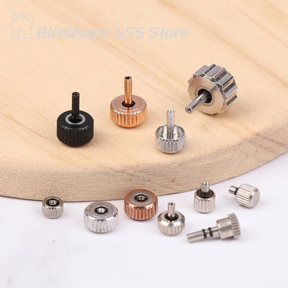 【S】50/100Pcs Watch Accessories Disassembly Parts Disassembly Heads DIY Accessories Watch Handmade Repair Tools