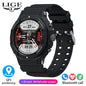 LIGE 2026 Outdoor GPS Sports Tracker Smart Watch Men 1.28"HD Compass Bluetooth Call Waterproof Smartwatch Men For Android IOS