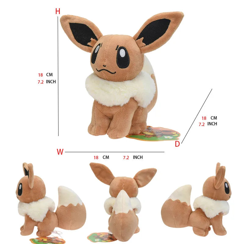 Pokemon Fit Pulsh Toys Gengar Caterpie Butterfree Litwick Lucario Mewtwo Gallade Haxorus Mew Furret Cute Stuffed Peluche Doll